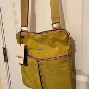 Baggallini Mustard Messenger Bag